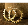 Buy earrings | Bohemian Brass & Silver Earrings |Swiss Shop | Moskitoo