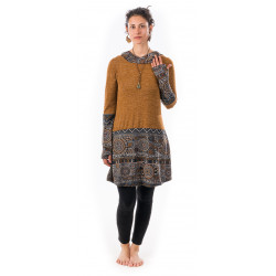 kleid-langarm-kapuzenkleid-strickkleid-langestop-mandala-masala-senf-curry-moskitoo-kleider-india-kult-rorschach