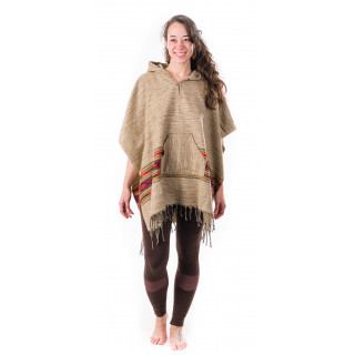 festival-poncho-goa-hippie-indianer-unisex-weich-recycled-wool-beiges-moskitoo-india-kult