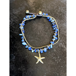 Whether on the beach or in the office, our ankle jewelry - Moskitoo.ch