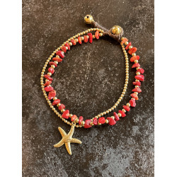 Whether on the beach or in the office, our ankle jewelry - Moskitoo.ch