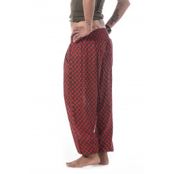 Light, patterned summer pants by Moskitoo India Kult - MOSKITOO.CH