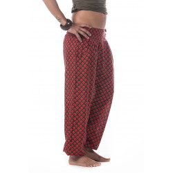 Light, patterned summer pants by Moskitoo India Kult - MOSKITOO.CH