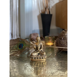 Blessing Buddha Messing Figur