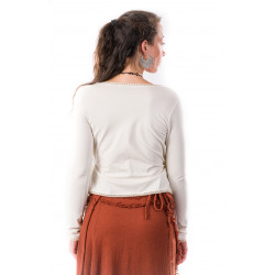 HEMP wrap top | Sustainable fashion | Moskitoo.ch