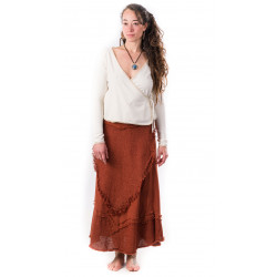 HEMP wrap top | Sustainable fashion | Moskitoo.ch