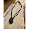 Black Turmalin Halskette