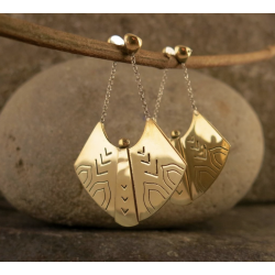 Golden Messing | Earjewelery | Moskitoo.ch