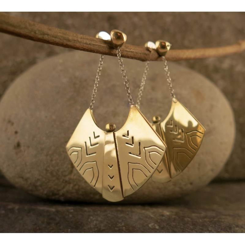 Golden Messing | Ohrschmuck | Moskitoo.ch