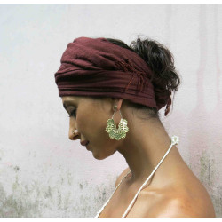 Brass & Silver Earrings |Swiss Shop | Moskitoo.ch