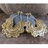 Brass & Silver Earrings |Swiss Shop | Moskitoo.ch