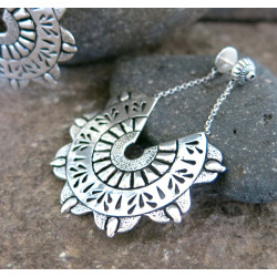 Brass & Silver Earrings |Swiss Shop | Moskitoo.ch