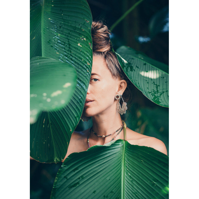 Brass & Silver Earrings |Swiss Shop | Moskitoo.ch