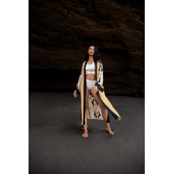 moskitoo-unisex-kimono-100-viscose-mustard-black-native-pattern-vorderansicht