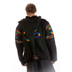 Sacred Mantra Wool Jacket
