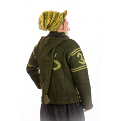 Sacred Mantra Wool Jacket