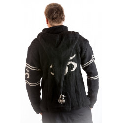 Sacred Mantra Wool Jacket