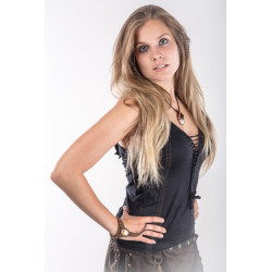 Avalon Goa Top Schwarz Moskitoo