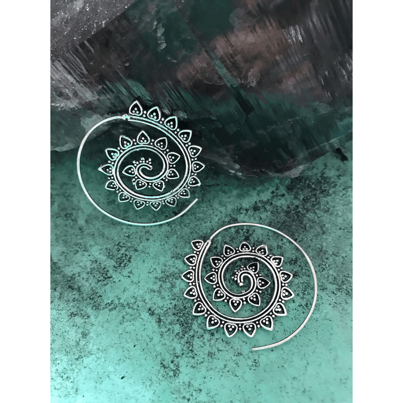 Venus Spiral Earrings