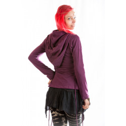 orest Castle Top Langarm Kupuzen Shirt - Lavendel - Moskitoo