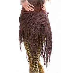 SK1061-moskitoo-om-rasta-mini-skirt-brown