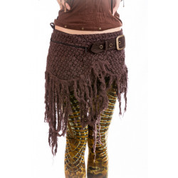 SK1061-moskitoo-om-rasta-mini-skirt-brown