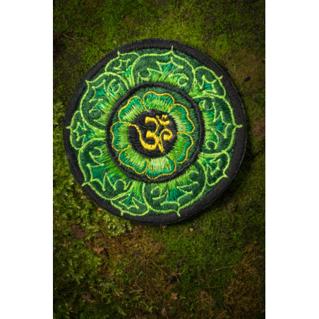 Moskitoo Om Lotus Symbol Patch Nepal Kathmandu