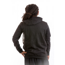 Moskitoo Om Relax Hoodie Sweater Cotton Nepal Brown Om Green