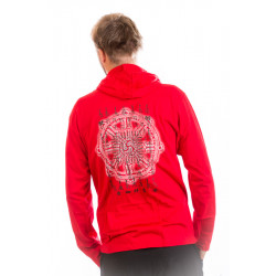 sundance-Hooded-cotton-men longsleeve -red-t-shirt-men-moskitoo-india-Kult