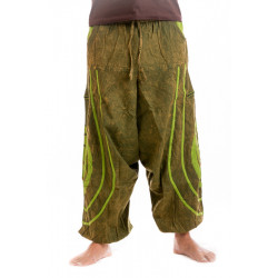 Tibet Om Stonewash Afghani Green Moskitoo India kult