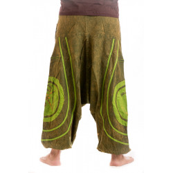 Tibet Om Stonewash Afghani Green Moskitoo India kult