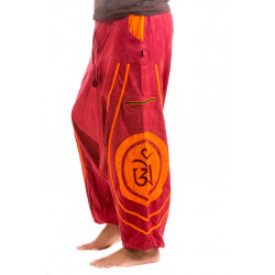Tibet Om Stonewash Afghani Hose Rot Moskitoo India Kult