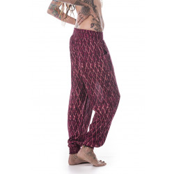 Ariel Pants Hose Plum  Velvet Viskose Moskitoo india Kult