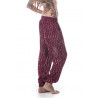 Ariel Pants Plum Velvet Viscose Moskitoo india Kult