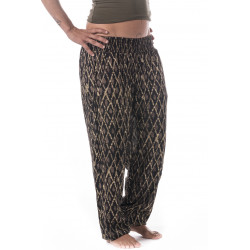 Ariel Pants Hose Natural Brown Viskose Moskitoo india Kult