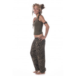 Ariel Pants Hose Natural Brown Viskose Moskitoo india Kult