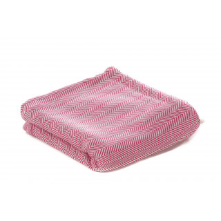 Turkish Hamam Towel "Seyda" Flamingo Cotton Moskitoo India Kult