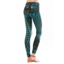 Hypnosis Leggings - Ammonite Ocean - Moskitoo - Aquamarine