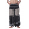 Gekko Harem Pants Black Grey  Moskitoo India Kult