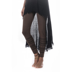 Yoga Arrow Leggings Moskitoo India Kult Organische Baumwolle Braun