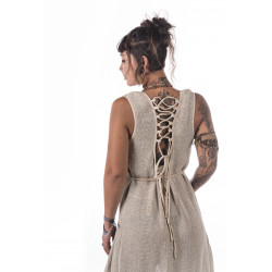 Moskitoo Mojave Desert Dress antique white cotton