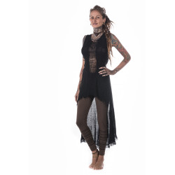 Moskitoo Mojave Desert Dress black cotton