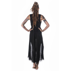 Moskitoo Mojave Desert Dress black cotton