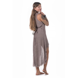 Moskitoo Mojave Desert Dress Dark Pearl Baumwolle