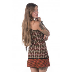 Funky Leaf Dress