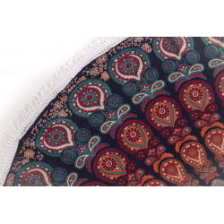 Mandala Roundie Peacock