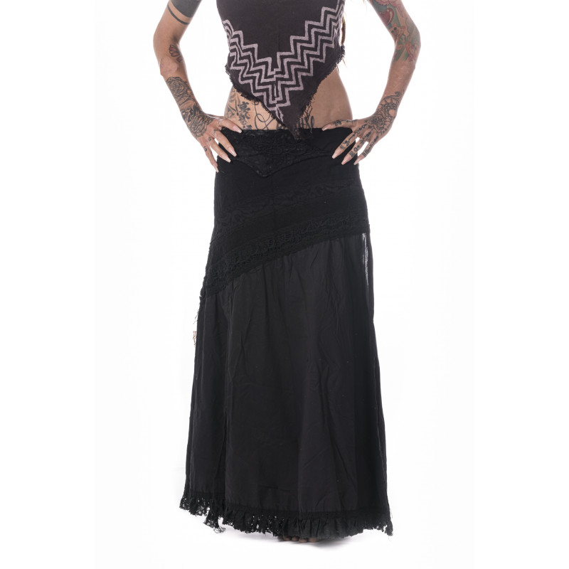 Medieval-wrap-skirt-lace-cotton-black-moskitoo-india-kult