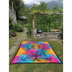Buddha Space Bettüberwurf - Wandbehang