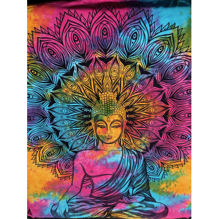 Buddha Space Bettüberwurf - Wandbehang