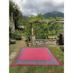 Indische Decke -Tuch